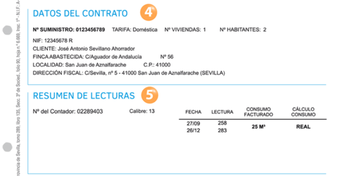 Factura EMASESA 2